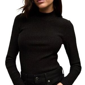 NWT Veronica Beard Dahlia Mock Turtleneck Sweater